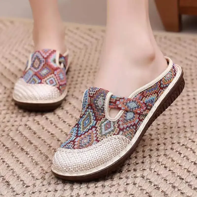 Ethnic Fashion Walk - Womens Ethnic Style Slippers Fashion Women