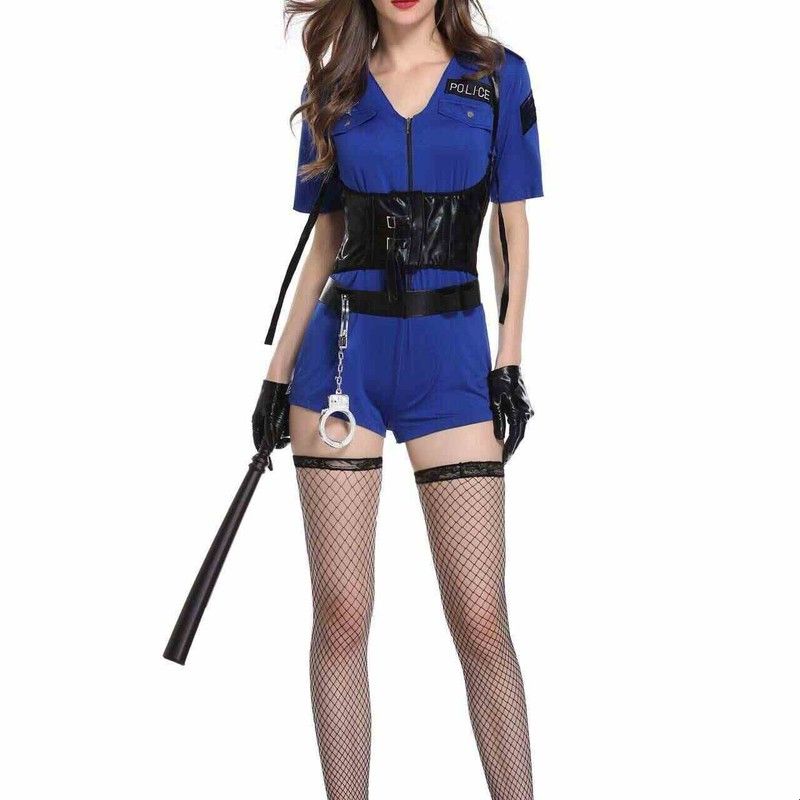 Halloween Police Woman Uniform - огляд і ціна Ethnic Wear Fashion Brand