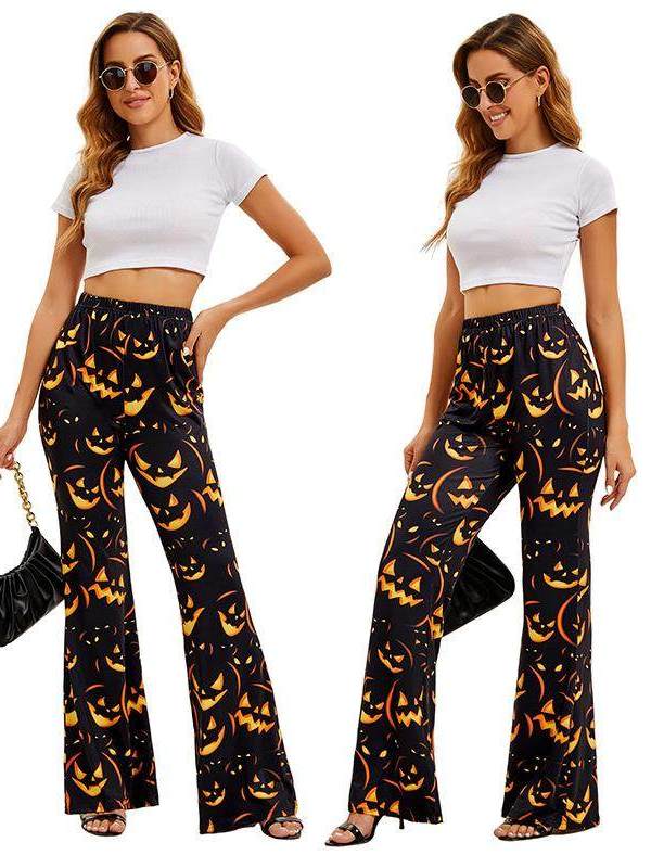 Halloween Bat Pumpkin Print Wo - огляд і ціна Ethnic Wear Fashion Brand