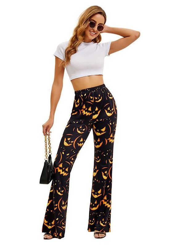 Halloween Bat Pumpkin Print Wo - огляд і ціна Ethnic Wear Fashion Brand