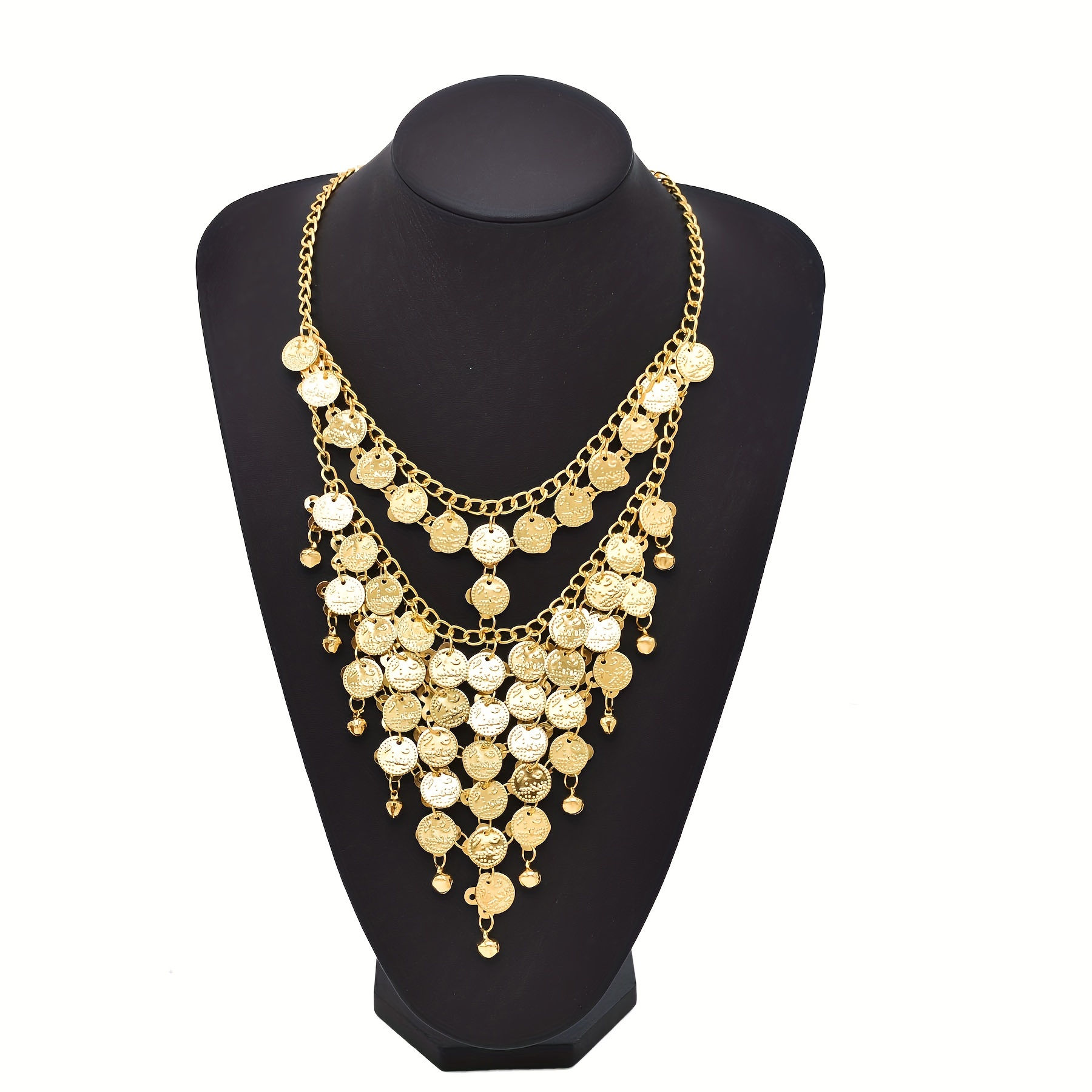 Gold Color Coins Long Chains T - огляд і ціна Ethnic Fashion Co In
