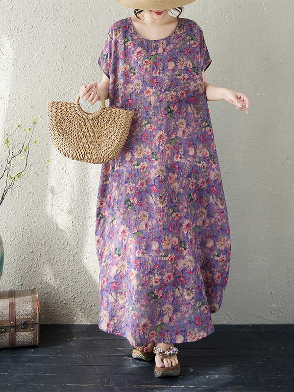 Loose Fit round Neck Cotton Li - огляд і ціна Ethnic Fashion Walk