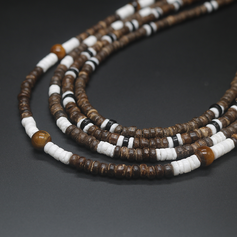 2023 Tribal Coconut Beads Neck - огляд і ціна Ethnic Fashion Co In