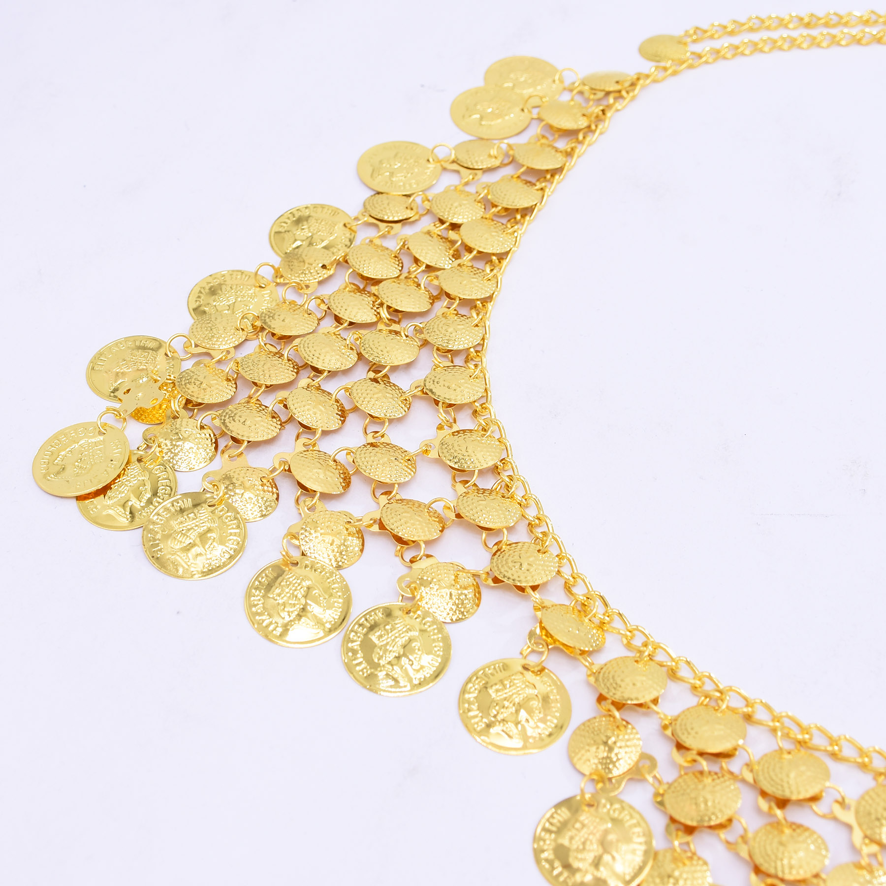 Trendy Luxury Gold Coin Pendan - огляд і ціна Ethnic Fashion Co In