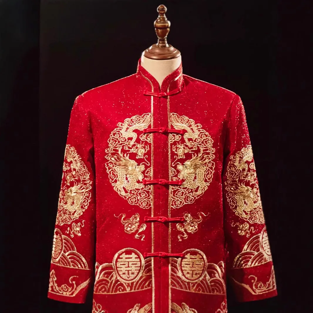 Embroidery Xiuhe Men's Clothin - огляд і ціна Salwar Kameez Set