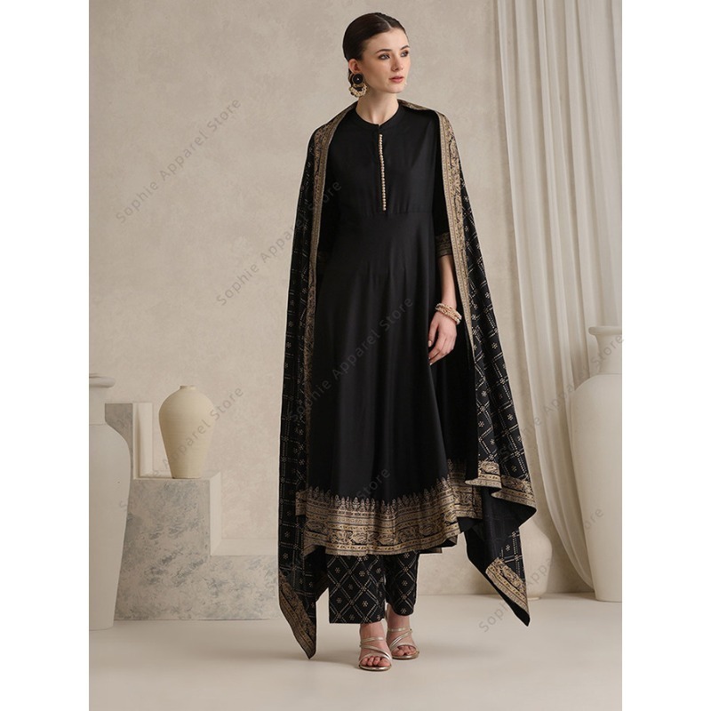 Elegant Black Indian Salwar Ka - огляд і ціна Salwar Kameez Set