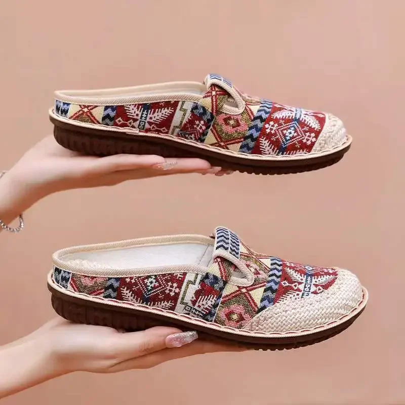Womens Ethnic Style Slippers F - огляд і ціна Ethnic Fashion Walk